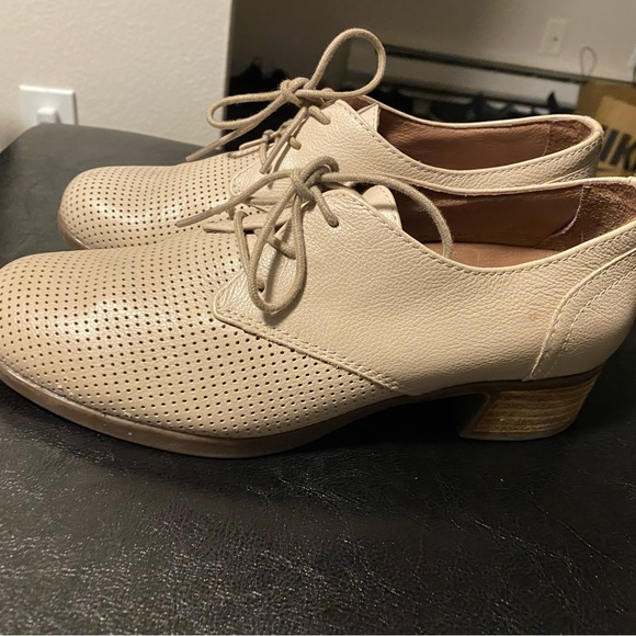 Dansko Louise Women’s Tan Leather Laces Oxford Dress Shoes Size 36/5.5US - Picture 4 of 14